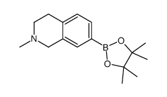 cas no 942921-84-8 is 2-methyl-7-(4,4,5,5-tetramethyl-1,3,2-dioxaborolan-2-yl)-1,2,3,4-tetrahydroisoquinoline