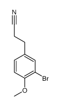 cas no 943-66-8 is 3-(3-bromo-4-methoxyphenyl)propanenitrile