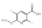 cas no 943025-86-3 is 2-Chloro-5-fluoro-6-methoxynicotinic acid