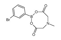 cas no 943552-25-8 is 2-(3-bromophenyl)-6-methyl-1,3,6,2-dioxazaborocane-4,8-dione