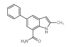 cas no 943607-57-6 is 2-Methyl-5-phenyl-1H-indole-7-carboxamide
