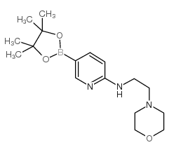 cas no 943911-64-6 is 2-(2-Morpholinoethylamino)pyridine-5-boronic acid pinacol ester