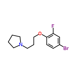 cas no 944279-28-1 is 1-[3-(4-Bromo-2-fluorophenoxy)propyl]pyrrolidine
