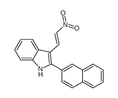 cas no 94464-02-5 is 2-naphthalen-2-yl-3-(2-nitroethenyl)-1H-indole