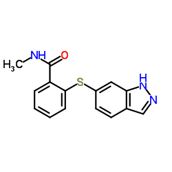 cas no 944835-85-2 is 2-(1H-indazol-6-ylthio)-N-methyl- Benzamide