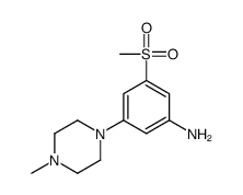 cas no 945397-20-6 is 3-(4-METHYLPIPERAZIN-1-YL)-5-(METHYLSULFONYL)ANILINE