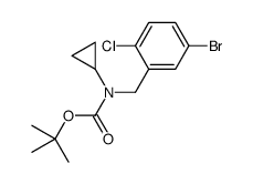 cas no 946004-27-9 is 2-Methyl-2-propanyl (5-bromo-2-chlorobenzyl)cyclopropylcarbamate