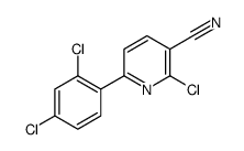 cas no 946384-97-0 is 2-Chloro-6-(2,4-dichlorophenyl)nicotinonitrile
