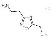 cas no 946667-66-9 is 2-(5-ethyl-1,2,4-oxadiazol-3-yl)ethanamine,hydrochloride