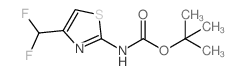 cas no 947179-19-3 is TERT-BUTYL (4-(DIFLUOROMETHYL)THIAZOL-2-YL)CARBAMATE