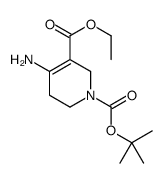 cas no 947403-75-0 is 1-Tert-Butyl 3-Ethyl 4-Amino-5,6-Dihydropyridine-1,3(2H)-Dicarboxylate