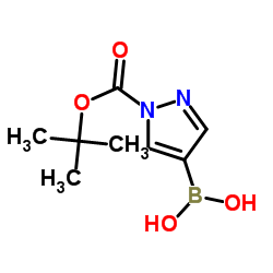 cas no 947533-31-5 is 1-tert-Butoxycarbonyl-1H-pyrazole-4-boronic acid