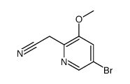 cas no 947688-87-1 is 2-(5-bromo-3-methoxypyridin-2-yl)acetonitrile