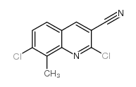 cas no 948291-65-4 is 2,7-Dichloro-8-methylquinoline-3-carbonitrile