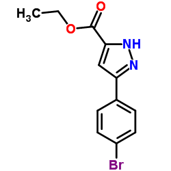 cas no 948292-48-6 is Ethyl 3-(4-bromophenyl)-1H-pyrazole-5-carboxylate