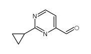 cas no 948549-81-3 is 2-Cyclopropyl-pyrimidine-4-carbaldehyde