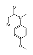 cas no 948551-23-3 is 2-bromo-N-(4-methoxyphenyl)-N-methylacetamide