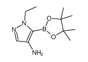 cas no 948593-46-2 is 1-ETHYL-5-(4,4,5,5-TETRAMETHYL-1,3,2-DIOXABOROLAN-2-YL)-1H-PYRAZOL-4-AMINE