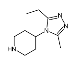 cas no 949100-20-3 is 4-(3-ETHYL-5-METHYL-4H-1,2,4-TRIAZOL-4-YL)PIPERIDINE