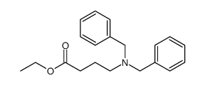 cas no 94911-63-4 is Butanoic acid, 4-[bis(phenylmethyl)amino]-, ethyl ester