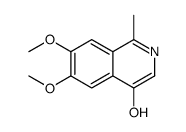 cas no 949139-77-9 is 6,7-dimethoxy-1-methylisoquinolin-4-ol