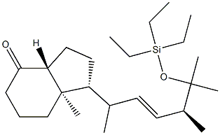 cas no 950586-26-2 is 4H-Inden-4-one, octahydro-7a-Methyl-1-[(1R,2E,4S)-1,4,5-triMethyl-5-[(triethylsilyl)oxy]-2-hexen-1-yl]-, (1R,3aR,7aR)-