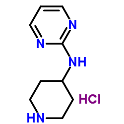 cas no 950649-10-2 is N-(Piperidin-4-yl)pyrimidin-2-amine hydrochloride