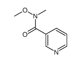 cas no 95091-91-1 is N-METHOXY-N-METHYLNICOTINAMIDE