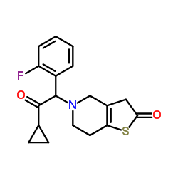 cas no 951380-42-0 is 5-[2-cyclopropyl-1-(2-fluorophenyl)-2-oxoethyl]-3,4,6,7-tetrahydrothieno[3,2-c]pyridin-2-one