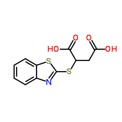 cas no 95154-01-1 is Butanedioic acid, (2-benzothiazolylthio)-