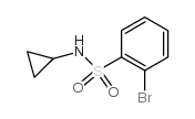 cas no 951883-93-5 is 2-Bromo-N-cyclopropylbenzenesulfonamide