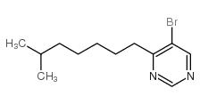 cas no 951884-24-5 is 5-Bromo-4-(6-methylheptyl)pyrimidine