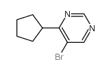 cas no 951884-32-5 is 5-Bromo-4-cyclopentylpyrimidine