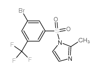 cas no 951884-57-4 is 1-((3-Bromo-5-(trifluoromethyl)phenyl)sulfonyl)-2-methyl-1H-imidazole