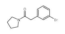 cas no 951884-73-4 is 2-(3-Bromophenyl)-1-(pyrrolidin-1-yl)ethanone