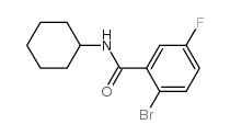 cas no 951884-99-4 is 2-Bromo-N-cyclohexyl-5-fluorobenzamide