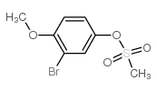 cas no 951885-46-4 is (3-bromo-4-methoxyphenyl) methanesulfonate