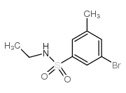 cas no 951885-52-2 is 3-Bromo-N-ethyl-5-methylbenzenesulfonamide
