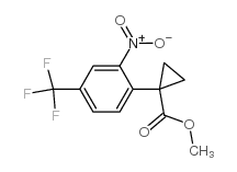 cas no 951885-67-9 is Methyl 1-(2-nitro-4-(trifluoromethyl)phenyl)cyclopropanecarboxylate