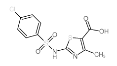cas no 951921-89-4 is 2-{[(4-Chlorophenyl)sulfonyl]amino}-4-methyl-1,3-thiazole-5-carboxylic acid