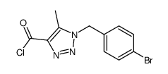 cas no 952182-50-2 is 1-[(4-bromophenyl)methyl]-5-methyltriazole-4-carbonyl chloride