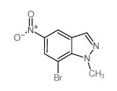 cas no 952183-39-0 is 7-bromo-1-methyl-5-nitroindazole