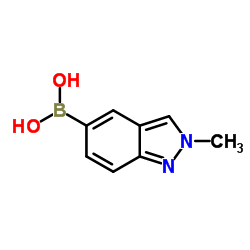 cas no 952319-71-0 is (2-Methyl-2H-indazol-5-yl)boronic acid