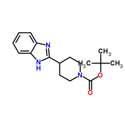cas no 953071-73-3 is tert-butyl 4-(1H-benzimidazol-2-yl)piperidine-1-carboxylate