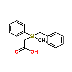 cas no 95373-54-9 is [Benzyl(methyl)phenylsilyl]acetic acid