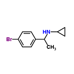 cas no 953753-40-7 is N-[1-(4-Bromophenyl)ethyl]cyclopropanamine