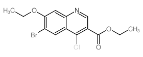 cas no 953803-81-1 is Ethyl 6-bromo-4-chloro-7-ethoxyquinoline-3-carboxylate