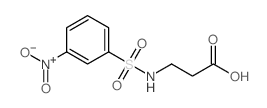 cas no 953907-19-2 is 3-(3-NITROPHENYLSULFONAMIDO)PROPANOIC ACID