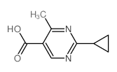 cas no 954233-05-7 is 2-cyclopropyl-4-methylpyrimidine-5-carboxylic acid