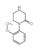 cas no 95520-94-8 is 1-(2-Methoxy-phenyl)-piperazin-2-one